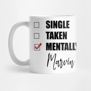 Mentally Dating Marvin Hagler Mug